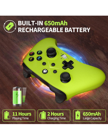 Controlador Inalámbrico Nonbliep Verde para Xbox Series X/S/One