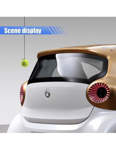 2PCS Pelota de Ayuda de Estacionamiento DUSCOKE - Amarillo