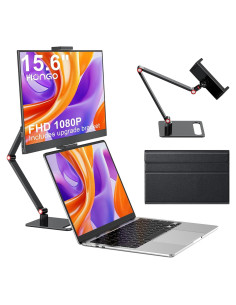 Monitor Portátil HONGO 15.6" FHD 1080P USB-C HDMI Ajustable