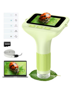 Microscopio Digital Portátil BEBANG HM1000 1000X Verde