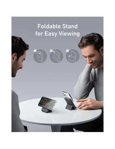 Batería Magnética Anker 622 MagGo 5000mAh Cargador Inalámbrico