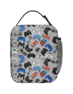 Bolsa de Almuerzo OPLP Aislante Térmico Gris 25.7x21.9cm 2