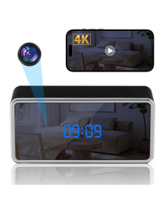 Cámara Oculta Reloj HD 4K Yuehetian con Visión Nocturna