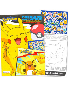 Póster Brillante en la Oscuridad Pokemon - Decoración Infantil 2