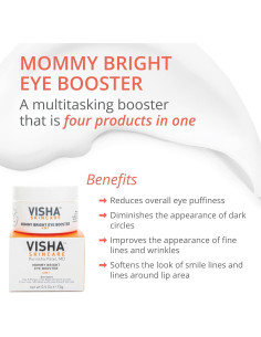 Visha Crema para Ojos Embarazadas 40g - Reduce Ojeras y Hinchazón 2