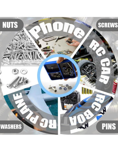 Bandeja Magnética Mediana RcThjia para Tornillos y Piezas