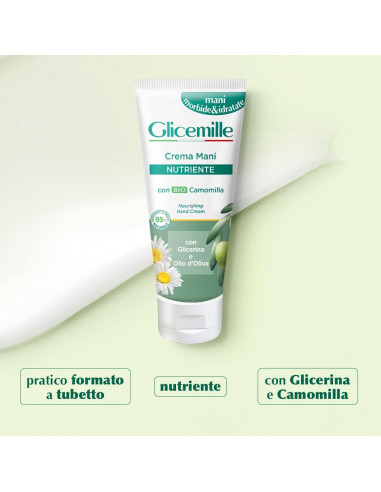 Crema Hidratante para Manos Glicemille 100 ml con Manzanilla