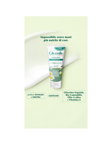 Crema Hidratante para Manos Glicemille 100 ml con Manzanilla