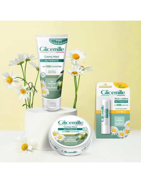 Crema Hidratante para Manos Glicemille 100 ml con Manzanilla