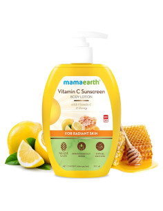 Loción Corporal Solar Mamaearth Vitamina C SPF 30 300ml