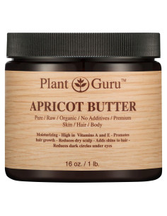 Manteca Corporal de Albaricoque 453 g Plant Guru Hidratante