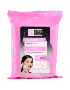 Toallitas Limpiadoras de Colágeno Global Beauty Care - 25 Unidades 2