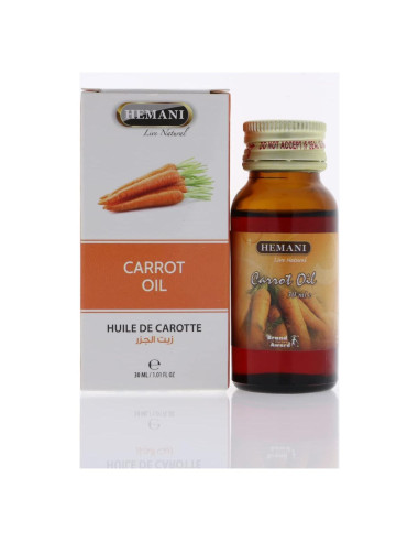 Aceite de Zanahoria Hemani 30ml - Hidratante Natural