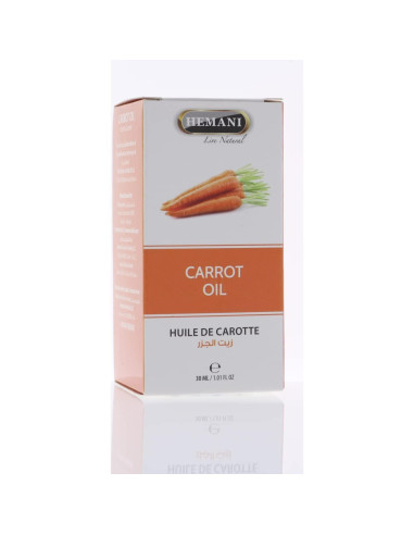 Aceite de Zanahoria Hemani 30ml - Hidratante Natural