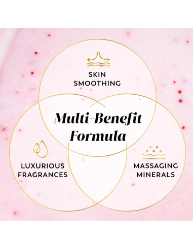 Exfoliante Mineral Indulgente Olay 311 g - Rosa Silvestre y Cereza