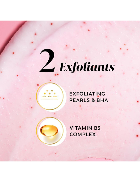 Exfoliante Mineral Indulgente Olay 311 g - Rosa Silvestre y Cereza