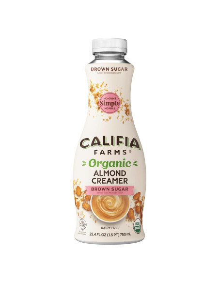 Crema de Café de Almendra Califia Farms 750 ml Orgánica Vegana