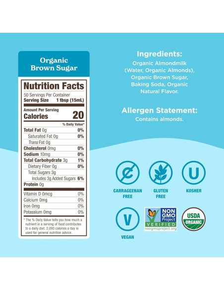 Crema de Café de Almendra Califia Farms 750 ml Orgánica Vegana