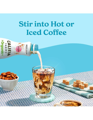 Crema de Café de Almendra Califia Farms 750 ml Orgánica Vegana