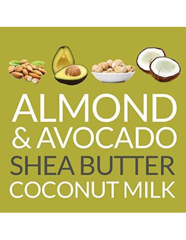 Acondicionador Sin Enjuague Design Essentials 1L Almendra Aguacate