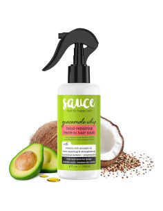 Mascarilla Capilar Sin Enjuague Sauce Beauty 284g - Reparadora con Aguacate