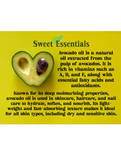 Aceite de Aguacate Orgánico Virgen Sweet Essentials 227g 2