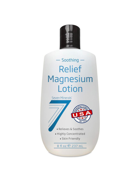 Loción de Magnesio Seven Minerals 236 ml - Alivio Calmante y Sueño