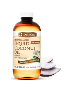 Aceite de Coco Líquido Fraccionado De La Cruz 236.6 ML