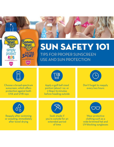 Bloqueador Solar Banana Boat SPF 100 Niños 118ml Resistente