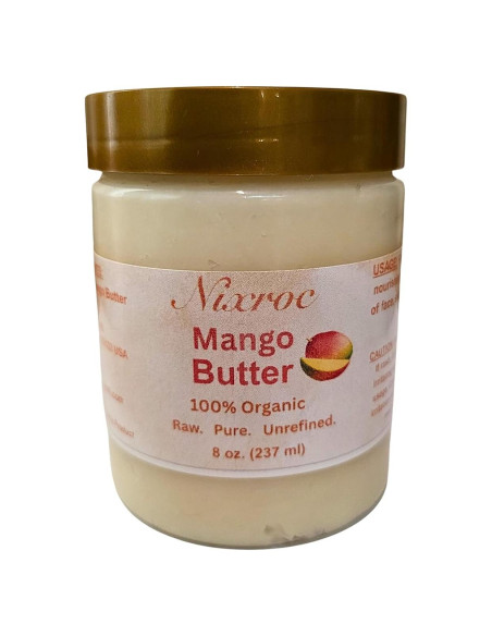 Manteca de Mango Orgánica Nixroc 227g Hidratante Piel y Cabello