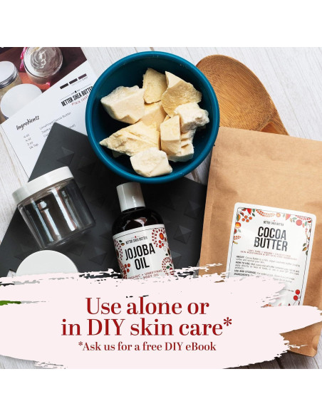 Manteca de Cacao Orgánica Cruda 227g - Grado Alimenticio USDA