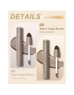 Contorno Líquido Okerker 4.4ml Gris Frío para Piel Clara 2