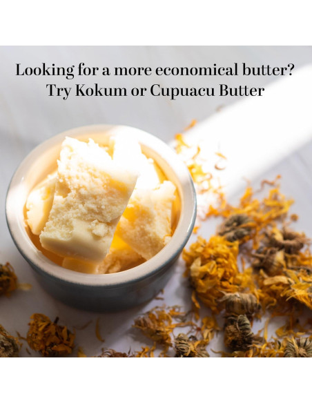 Manteca de Cacao Orgánica Cruda 227g - Grado Alimenticio USDA