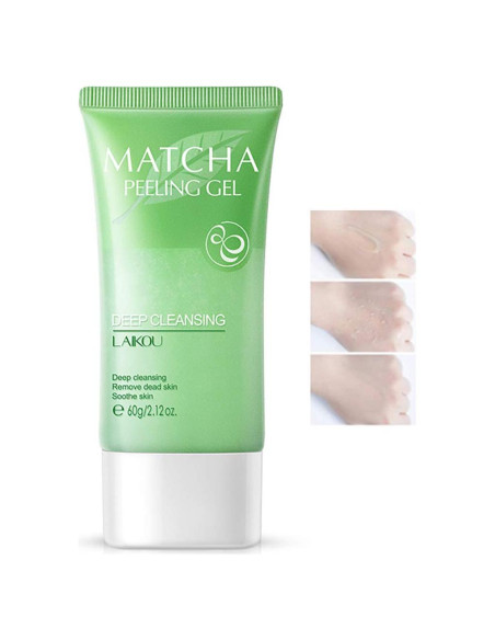 Gel Exfoliante Facial de Matcha MIESCHER - Hidratante Natural 60g