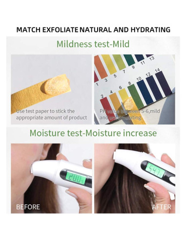 Gel Exfoliante Facial de Matcha MIESCHER - Hidratante Natural 60g