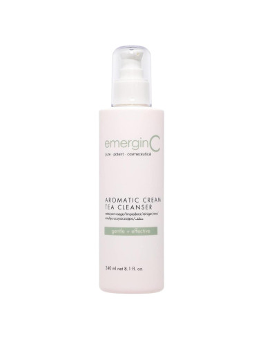 Crema Limpiadora Facial Suave emerginC 240 ml - Té Verde y Manzanilla