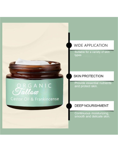 Humectante de Grasa de Res Aultink con Incienso y Ricino 321g