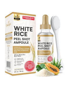 Ampoule Exfoliante de Arroz Okaga 90 mL - Piel Suave y Brillante