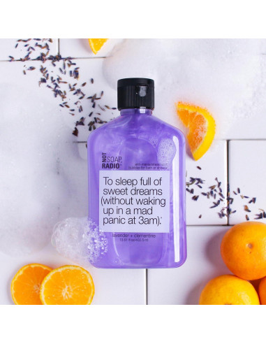 Gel de Baño Hidratante Not Soap, Radio 450g - Clementina y Lavanda