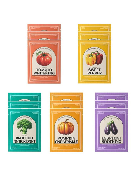 Combo de 15 Mascarillas Faciales Dr.emmet - Hidratantes y Calmantes