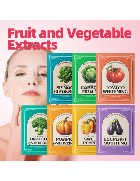 Combo de 15 Mascarillas Faciales Dr.emmet - Hidratantes y Calmantes