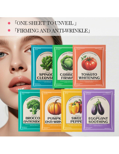 Combo de 15 Mascarillas Faciales Dr.emmet - Hidratantes y Calmantes