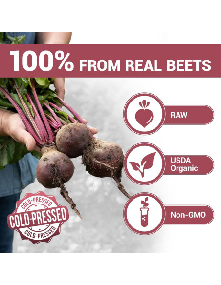 Polvo de Remolacha Orgánica Dr. Berg - 30 Porciones 45g