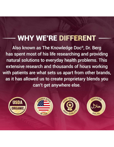 Polvo de Remolacha Orgánica Dr. Berg - 30 Porciones 45g