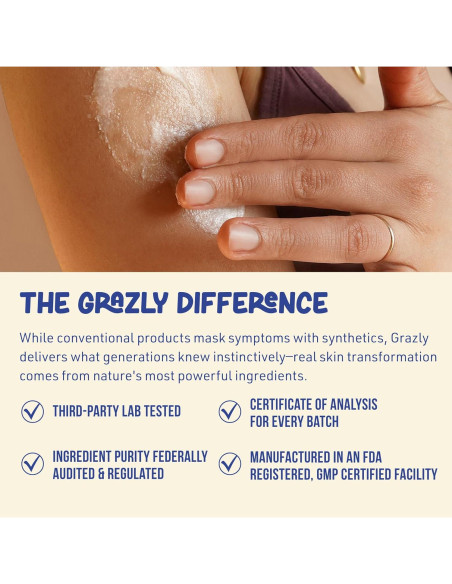 Bálsamo Hidratante Facial Orgánico Grazly 70.87g - Sebo de Bisonte y Sándalo Bálsamo Hidratante Facial Orgánico Grazly 70.87g - Sebo de Bisonte y Sándalo