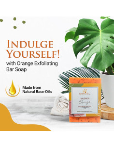 Jabón Exfoliante Sunshine & K Naranja 142 g Hecho a Mano 2