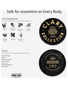 Bálsamo Multifuncional Clary de Aguacate 56.7g Natural Orgánico 2