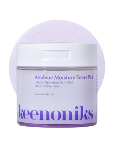 Almohadillas Tónicas Hidratantes Keenoniks - Azuleno y Manzanilla - 80 Unidades