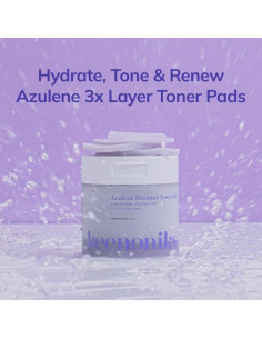 Almohadillas Tónicas Hidratantes Keenoniks - Azuleno y Manzanilla - 80 Unidades 2