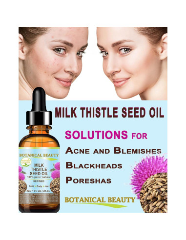 Aceite de Semilla de Cardosanto 100% Puro 120ml Belleza Botánica